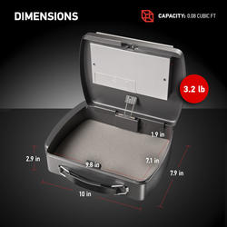 Sentry® Safe .08 cu. ft. Portable Security Safe at Menards®