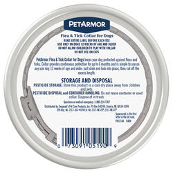 Menards seresto flea clearance collar