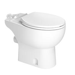 700watt Macerator Toilet, 1HP Two Piece Upflush Toilet Kit Included Toilet  Bowl, Water Tank, Soft Closing Seat, Extension Pipe Between Toilet and