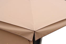 ヤンチェオンテンバール　J_O ORIGINAL UVハット　EXPOベージュ Backyard Creations® 10' x 10' Prescott Gazebo at Menards®