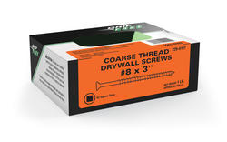Hard-to-Find Fastener 014973458782 Square Trim Drywall Screws 8 X 3 Piece 20 Black