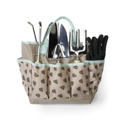 GoGo Garden 5-Piece Tool & Glove Tote Set - Queen Bee