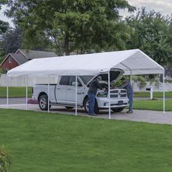 ShelterLogic® Super Max™ 12 x 26 AP White Canopy 10-Leg at Menards®