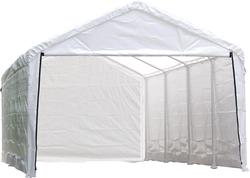 ShelterLogic® Super Max™ 12' x 26' AP White Canopy Enclosure Kit