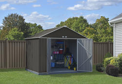 EZEE Shed® 10 x 8 Steel Outdoor Storage Shed at Menards®
