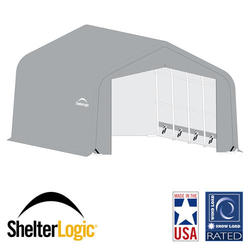 ShelterLogic® ShelterTech 16' x 20' x 12' Green Peak Fabric