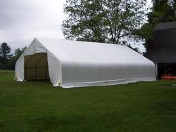 ShelterLogic® ShelterTech 12' x 20' x 10' White Peak Fabric Carport ...