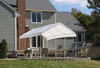 ShelterLogic® Max 10' x 20' White Fabric All-Purpose 8-Leg Canopy