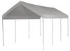 ShelterLogic® Max 10' x 20' White Fabric All-Purpose 8-Leg Canopy