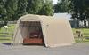 ShelterLogic® RoundTop® 12 x 20 x 9 Sandstone Fabric Instant Carport Shelter