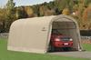ShelterLogic® RoundTop® 12 x 20 x 9 Sandstone Fabric Instant Carport Shelter