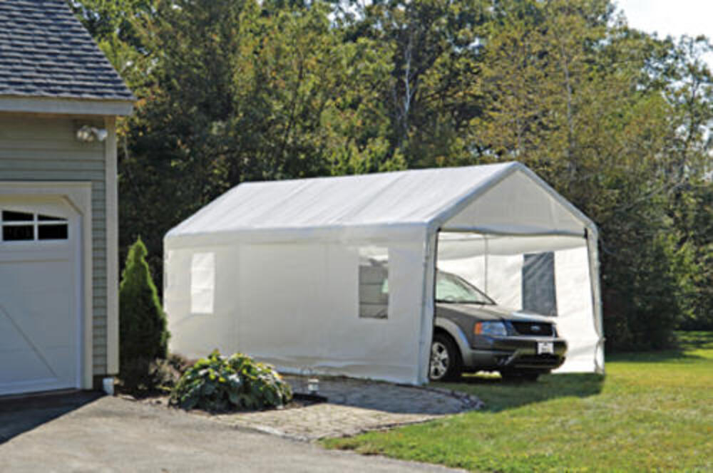 ShelterLogic Max AP 10 x 20 White Canopy Enclosure Kit with Windows