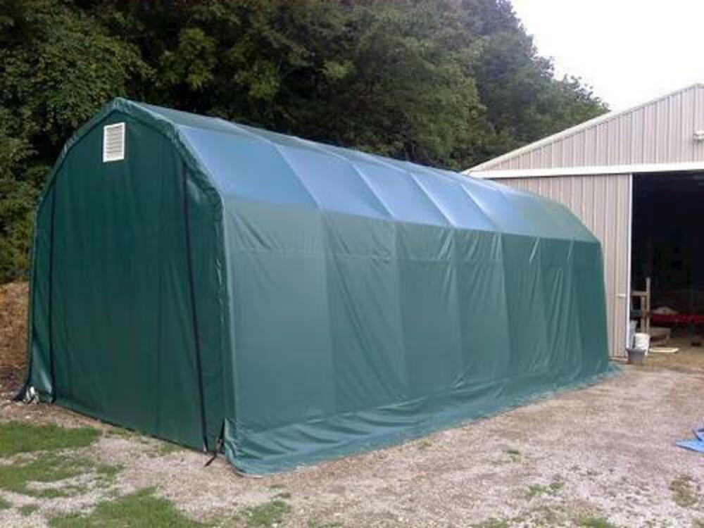 ShelterLogic ShelterTech Barn Fabric Carport Shelter - Thumbnail 3