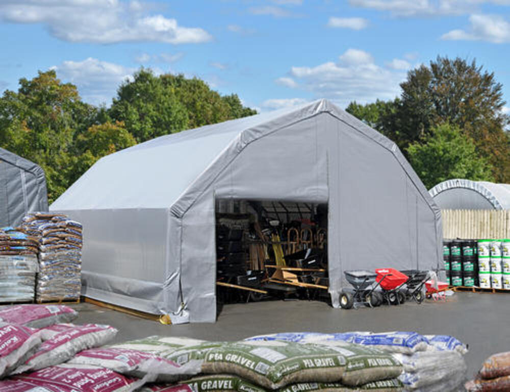 ShelterLogic ShelterTech Barn Fabric Carport Shelter