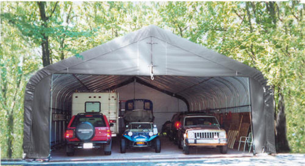 ShelterLogic ShelterTech Peak Carport Shelter - Thumbnail 2