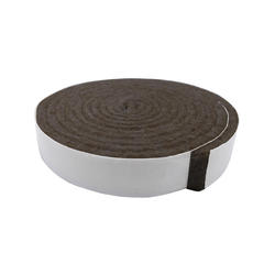Self Adhesive Felt Tape Felt Strips Roll Polyester Felt Tape for Furniture  on Hardwood Floors, Reduce Noise (Black) 