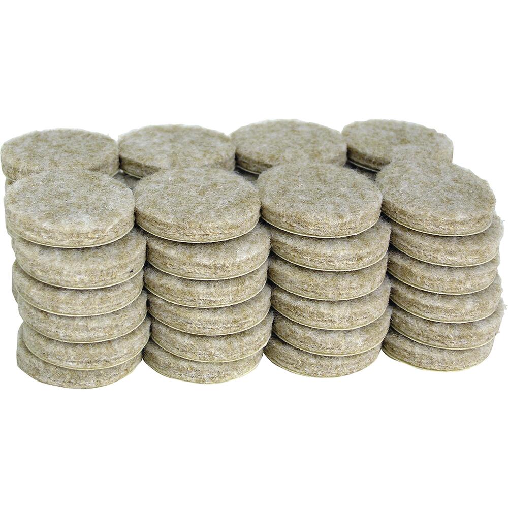 1 in. Heavy Duty Self-Adhesive Felt Pads (48 per Pack) 1 in. Heavy Duty Self-Adhesive Felt Pads (48 per Pack)