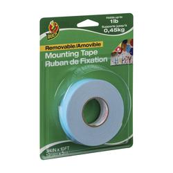 Duck® 0.75 x 10' Removable Double-Sided Foam Mounting Tape at