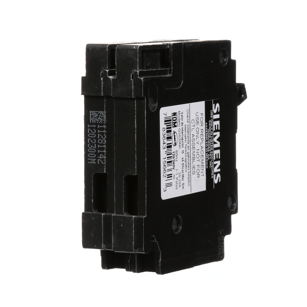 Siemens® QT 20-Amp 1-Pole Non-Circuit-Limiting Tandem Circuit