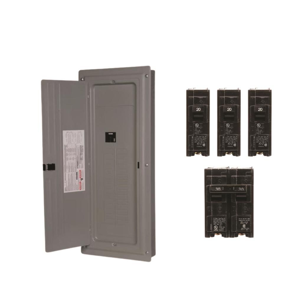 Siemens SN Series 100 Amp 30-Space 48-Circuit Indoor Main Breaker Plug-On Neutral Load Center