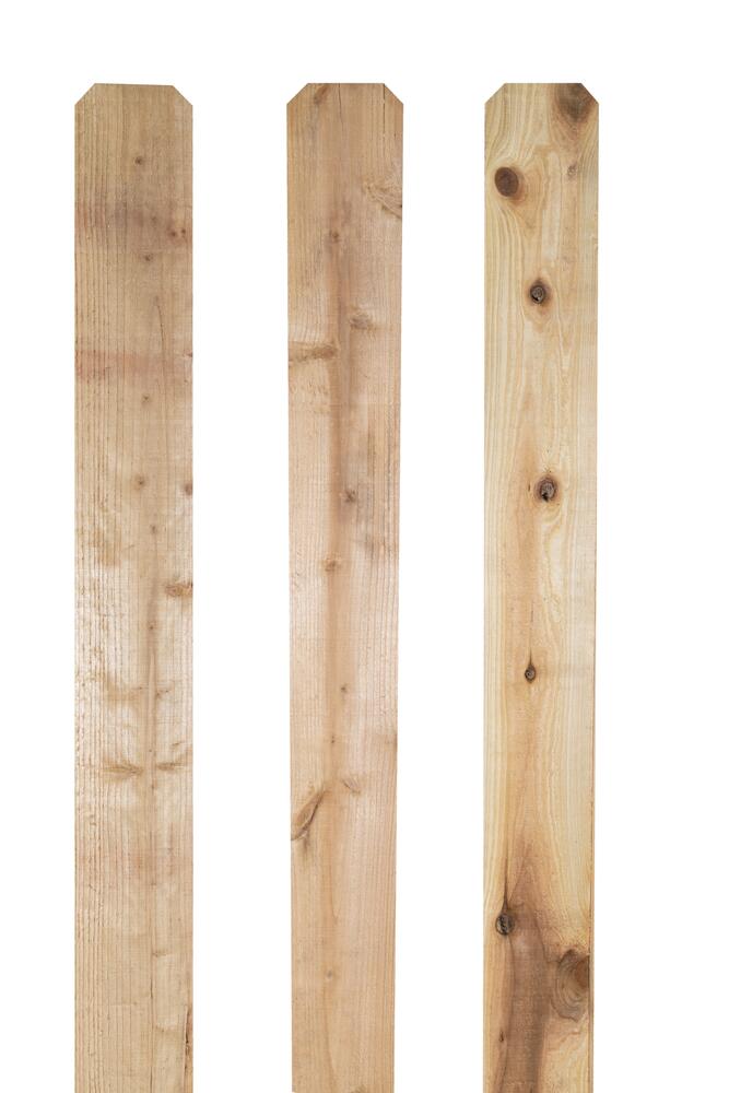 x x Cedar Dog Ear Fence Picket at Menards®