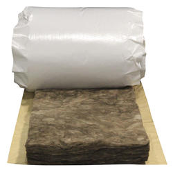 Johns Manville R 11 200-sq ft Faced Fiberglass Roll Insulation with with  Sound Barrier (48-in W x 50-ft L) at