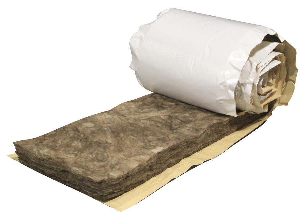 SilverCote R-19 WPSK-Faced Fiberglass Insulation Roll 2' x 36' (72 sq. ft.)