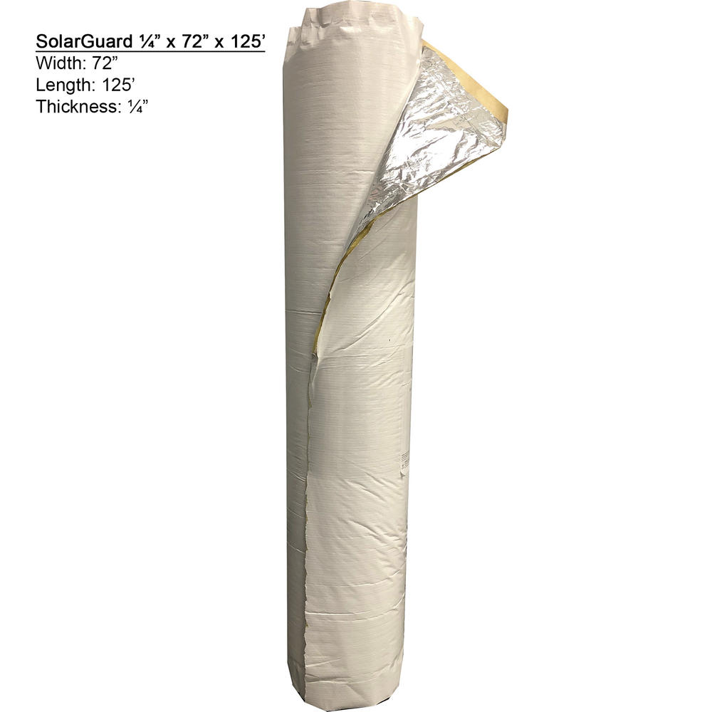 SilverCote R-19 WPSK-Faced Fiberglass Insulation Roll 2' x 36' (72 sq. ft.)