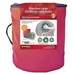 Holiday, Christmas Light Storage Reels In A Bag