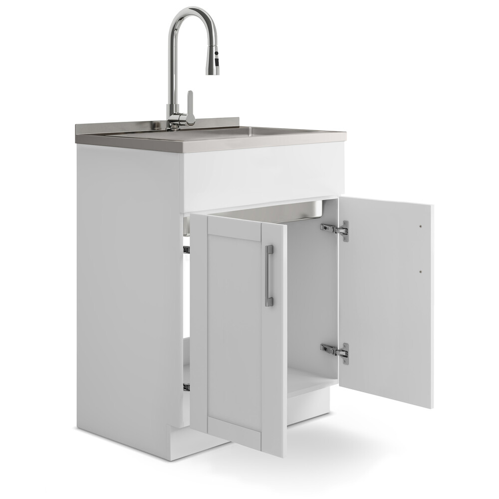 Simpli Home Shaker Laundry Cabinet