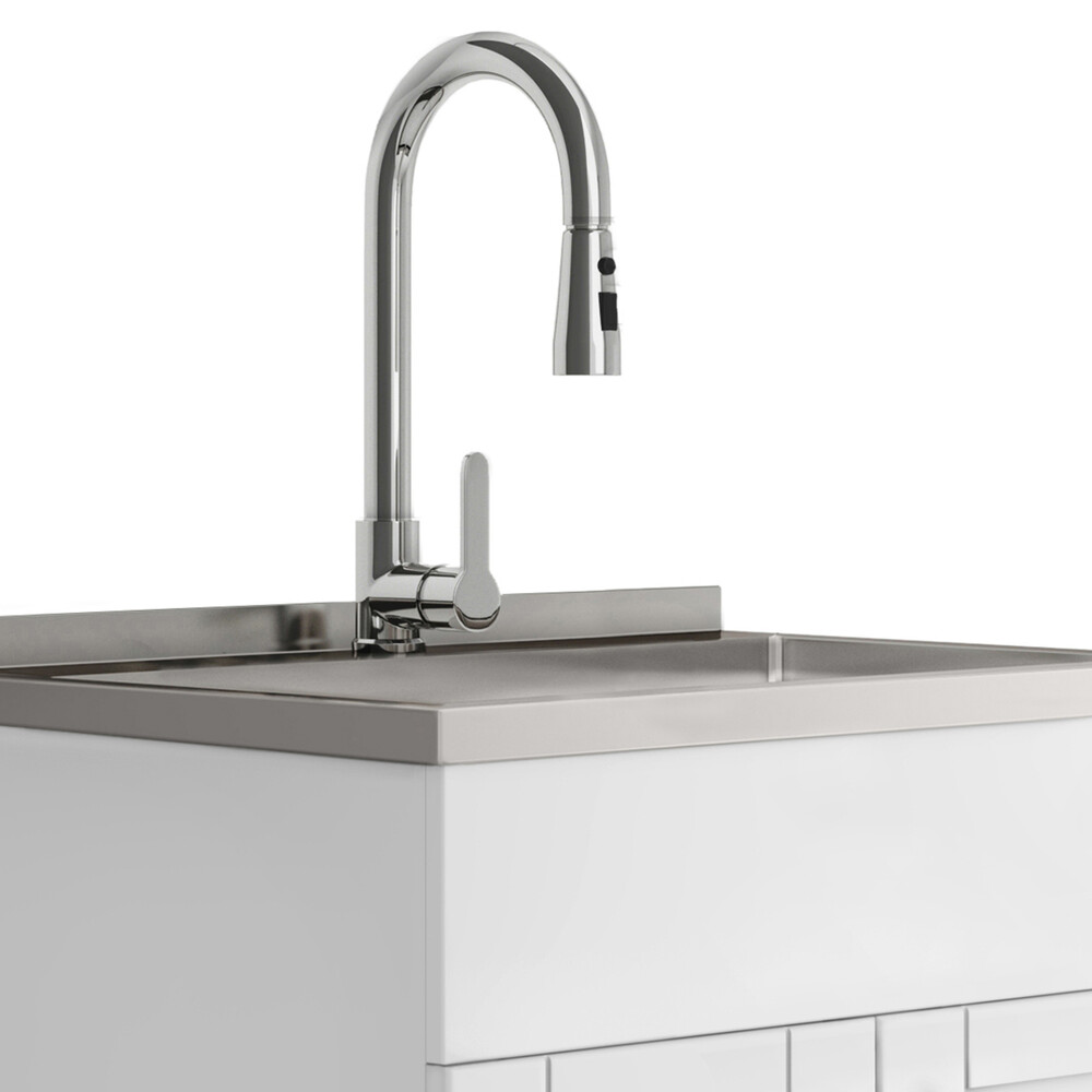 Simpli Home Shaker Laundry Cabinet - Thumbnail 3
