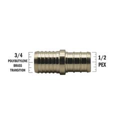 PEX Fittings 2,5 Cm Winkel 90 Grad Messing Crimp Für Widerhaken Rohre Ohne Blei [14 Stück