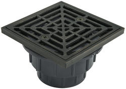 Sioux Chief 2" PVC Shower Drain with Cast Strainer at Menards®
