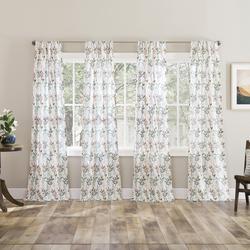 No. 918 Strafford 104"W x 84"L Sage Green Rod Pocket Curtain Panel 4 ...