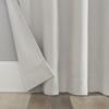 Sun Zero® Jordan 40"W x 84"L Ecru Blackout Rod Pocket Curtain Panel