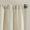 No. 918 Pembrooke 104"W x 63"L Chalk Rod Pocket Curtain Panel 4 Pack Pair