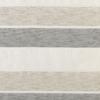 No. 918 Ando 54"W x 36"L Grey Woven Stripe Sheer Rod Pocket Kitchen Curtain Tier Pair