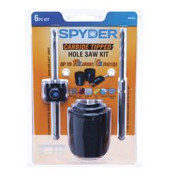 Spyder® Carbide Hole Saw Kit - 6 Piece at Menards®