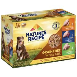 Nature's recipe grain free hotsell variety pack