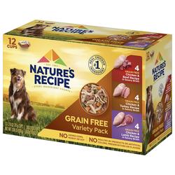 Nature's recipe grain clearance free wet dog food