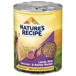 Nature's recipe lamb and clearance rice puppy