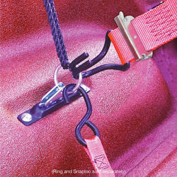 SNAP-LOC 1 X 8' S-HOOK STRAP TIE-DOWN WITH RATCHET 2500 LB