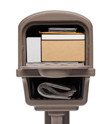 Architectural Mailboxes® Gentry Mocha Mailbox And Post Cover Kit At ...