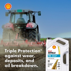 Shell Rotella® T4 Triple Protection 15W-40 Diesel Engine Oil- 1