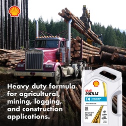 Shell Rotella® T4 Triple Protection 15W-40 Diesel Engine Oil- 1