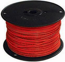 Southwire 500-ft 16-AWG Stranded Red Copper TFFN Wire (By-the-roll) in the  TFFN & THHN Wire department at