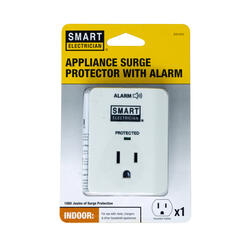 Smart Electrician® 1-Outlet Surge Protection Wall Tap at Menards®