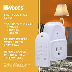 Smart Electrician™ Indoor Remote Outlets - 3 Pack at Menards®