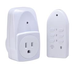 Woods Indoor Wireless Remote Control with 3 Outlets
