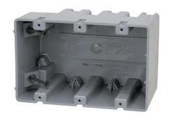 Southwire® SmartBox™ 3-Gang 55 Cu.In. Electrical Switch/Outlet Box